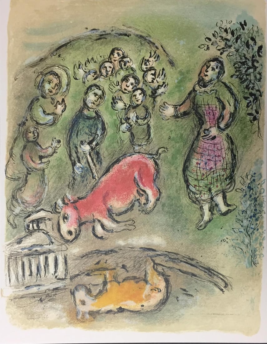 Marc Chagall - Sacrifice for Athena (After) (1 of 1)