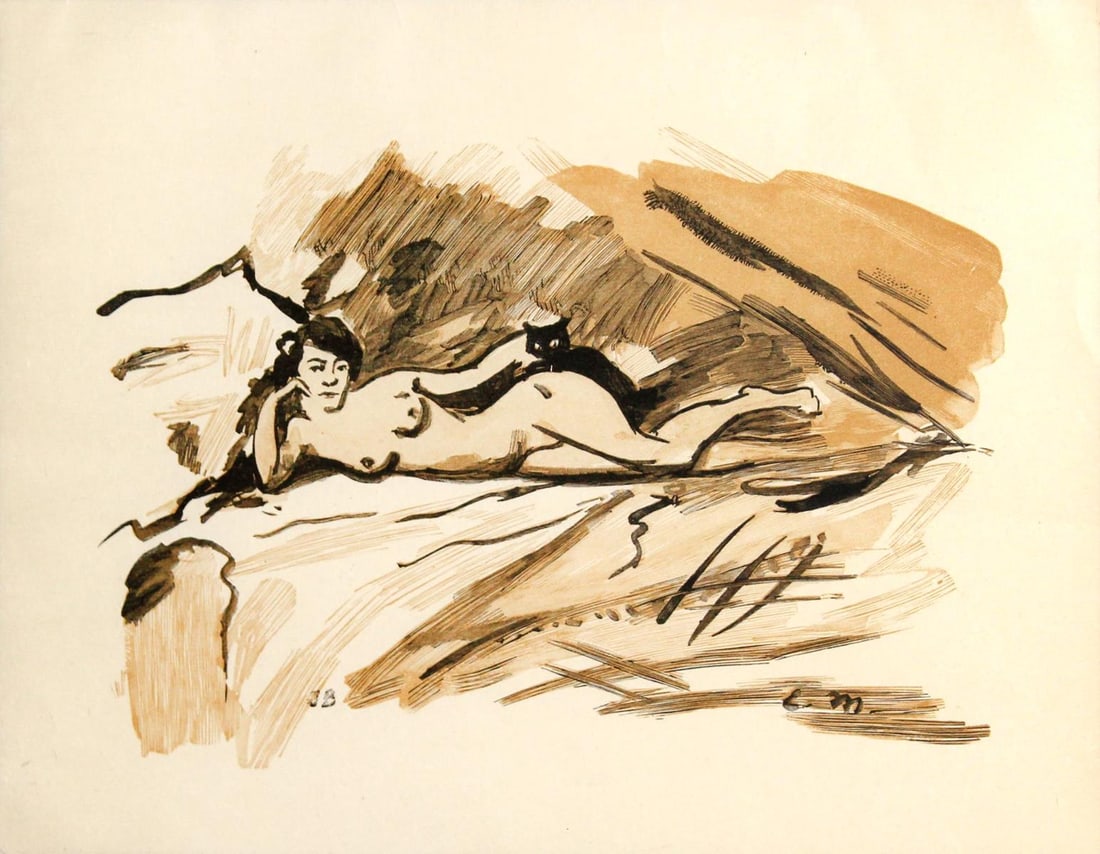 Edouard Manet (After) - Olympia (1 of 3)