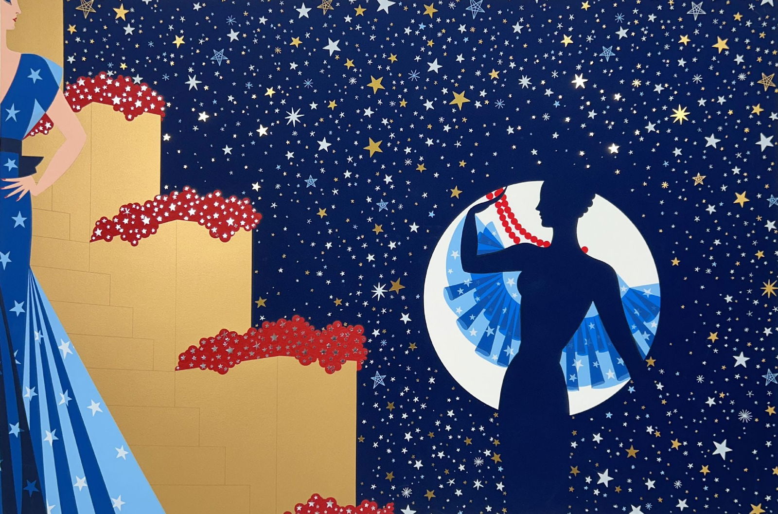 Erte - Star Spangled Night - 2