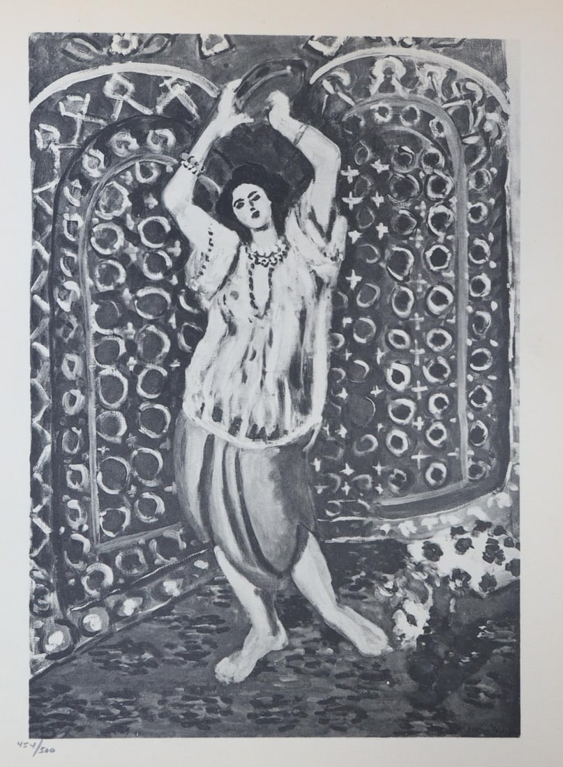 Henri Matisse - Untitled XI from"XX Siecle No .4" (After): Artist: Henri Matisse Title: Untitled XI from"XX Siecle No .4" Year: 1927 Dimensions: 11in. by 8.75in. Edition: From the rare limited edition of 500 Publisher: