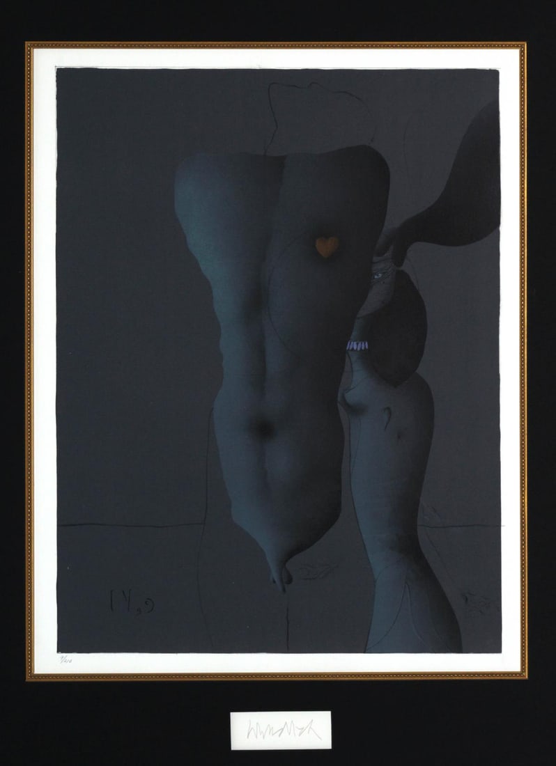 Paul Wunderlich - Untitled from "Song of Songs": Artist: Paul WunderlichTitle: Untitled from "Song of Songs"Year: 1970Dimensions: 25.5in. by 19.5in.Edition: 9 from the limited edition of 310Publisher: Aquarius Press BaltimoreSuite: The Song of