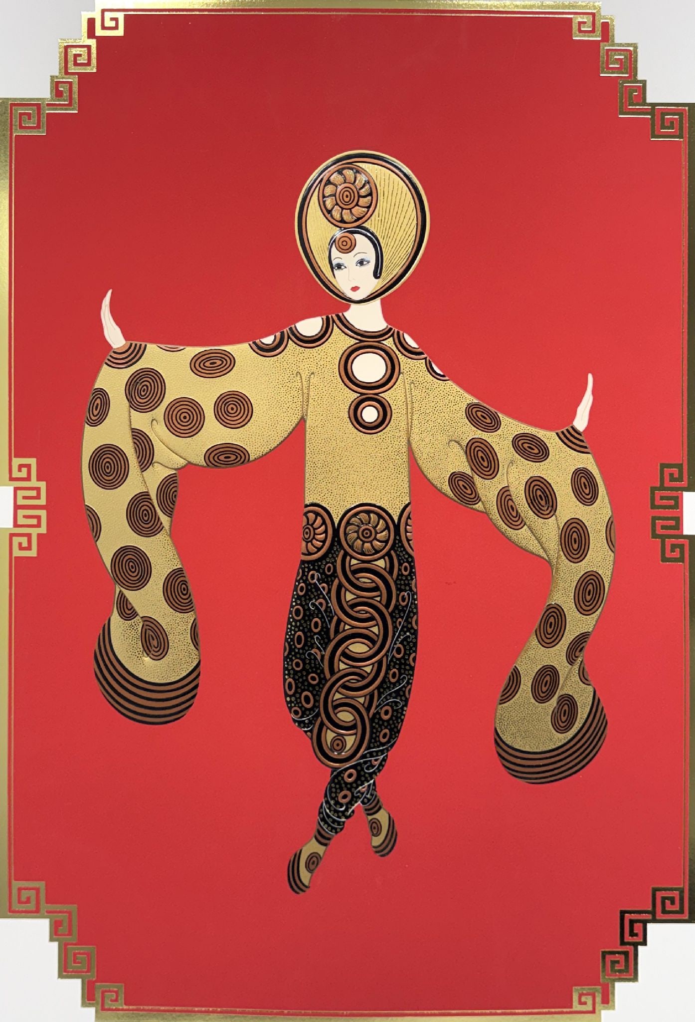 Erte - Zillow Tree: Artist: ErteTitle: Zillow TreeYear: 1986Dimensions: 28 1/2 x 20 1/2 in.Edition: from the limited edition of CLPublisher: Chalk & Vermilion Fine Arts, Ltd.Suite: Asian PrincessMedium: Serigraph in