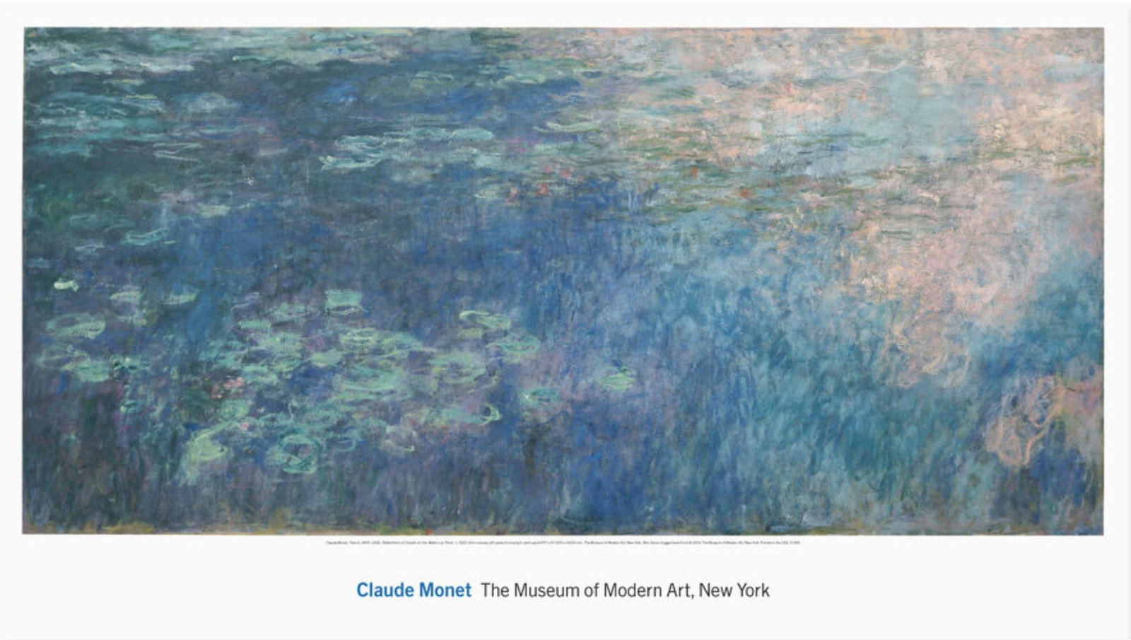 Claude Monet (After) - Water Lilies I - 2