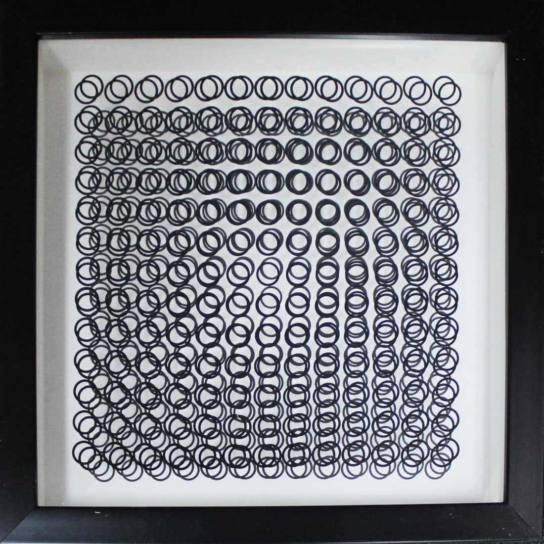 Victor Vasarely - Profound Works 4: Artist: Victor VasarelyTitle: Profound Works 4Year: 1973Dimensions: 11 3/4in. by 11 3/4in.Edition: From the Rare Limited EditionPublisher: Editions du Griffon NeuchatelSuite: Profound WorksMedium: