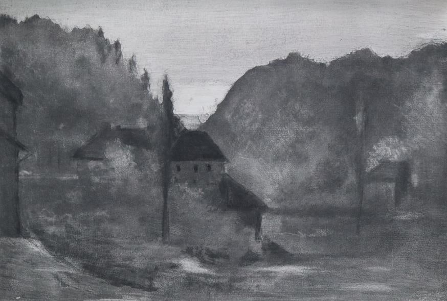 Gustave Courbet - Paysage: Artist: Gustave CourbetTitle: PaysageYear: 1904Dimensions: 9 3/8in. by 12 3/8in.Edition: From the rare limited editionPublisher: L'Atelier d'ArtSuite: Leau ForteMedium: Original Etching on