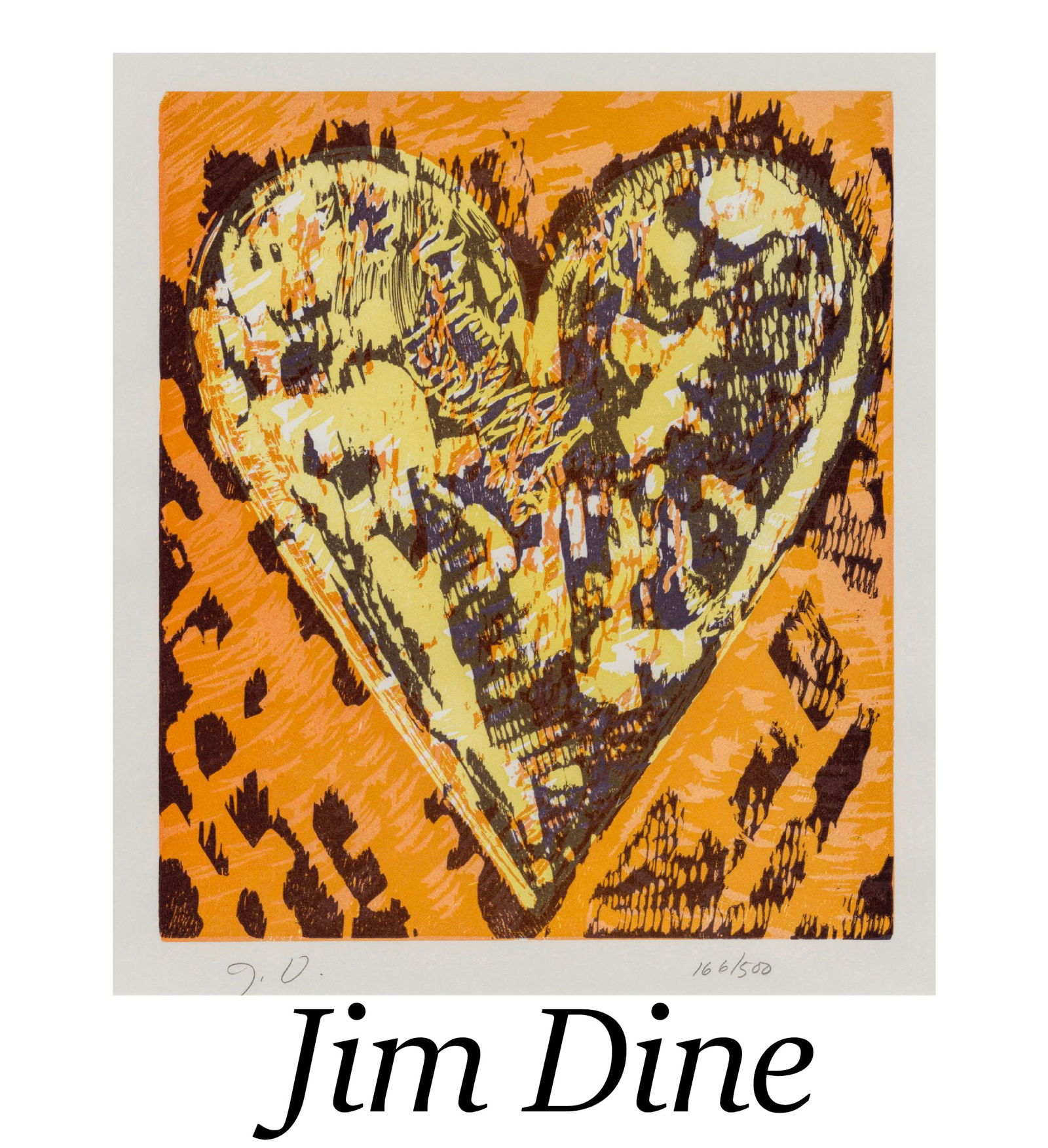 Jim Dine - Heart for Film Forum (1 of 1)