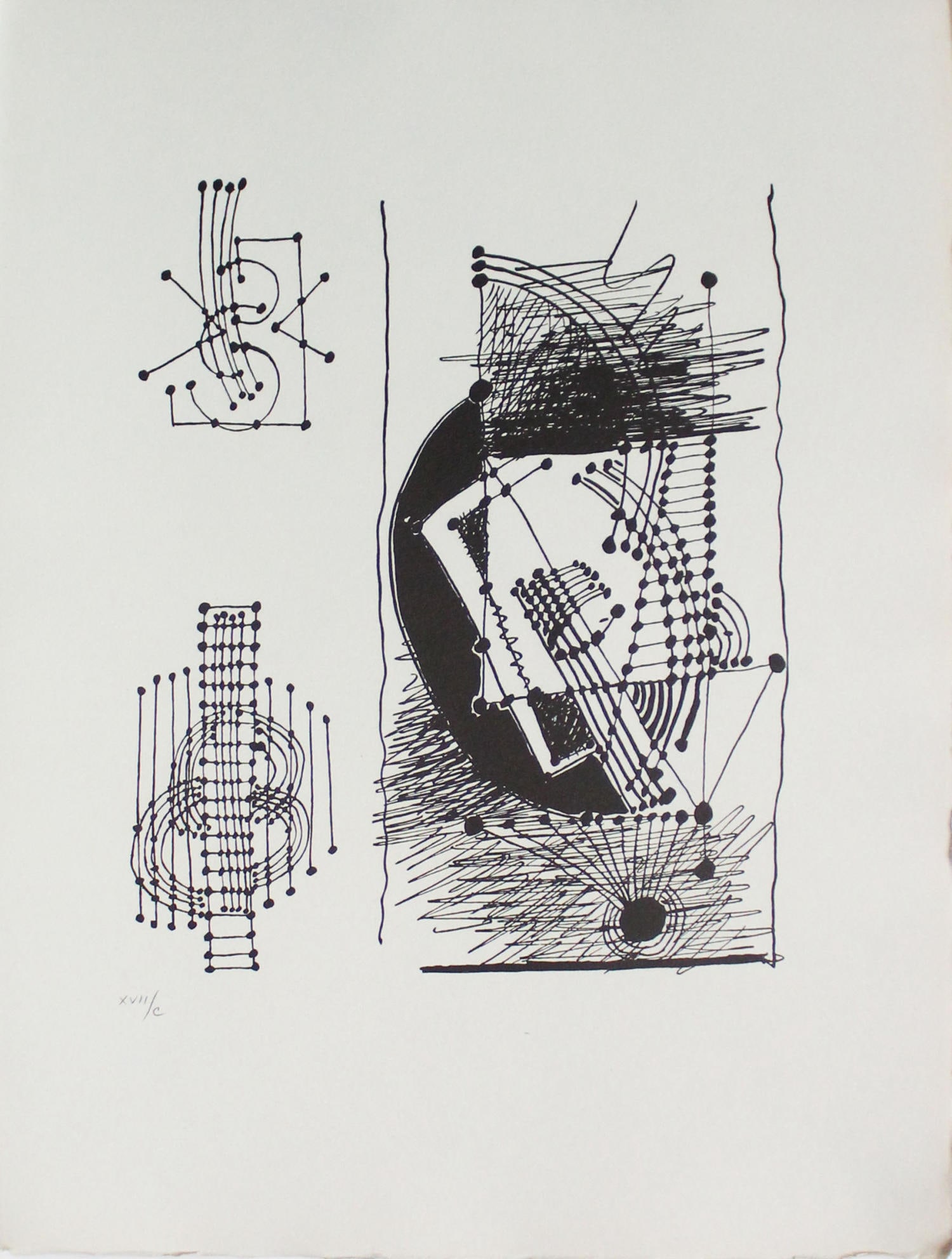 Pablo Picasso - Untitled VIII: Artist: Pablo PicassoTitle: Untitled VIIIYear: 1955Dimensions: 17.25in. by 12.75in.Edition: From the Rare Limited Edition of CPublisher: Andre Sauret ParisSuite: Helene Chez ArchimedeMedium: Original