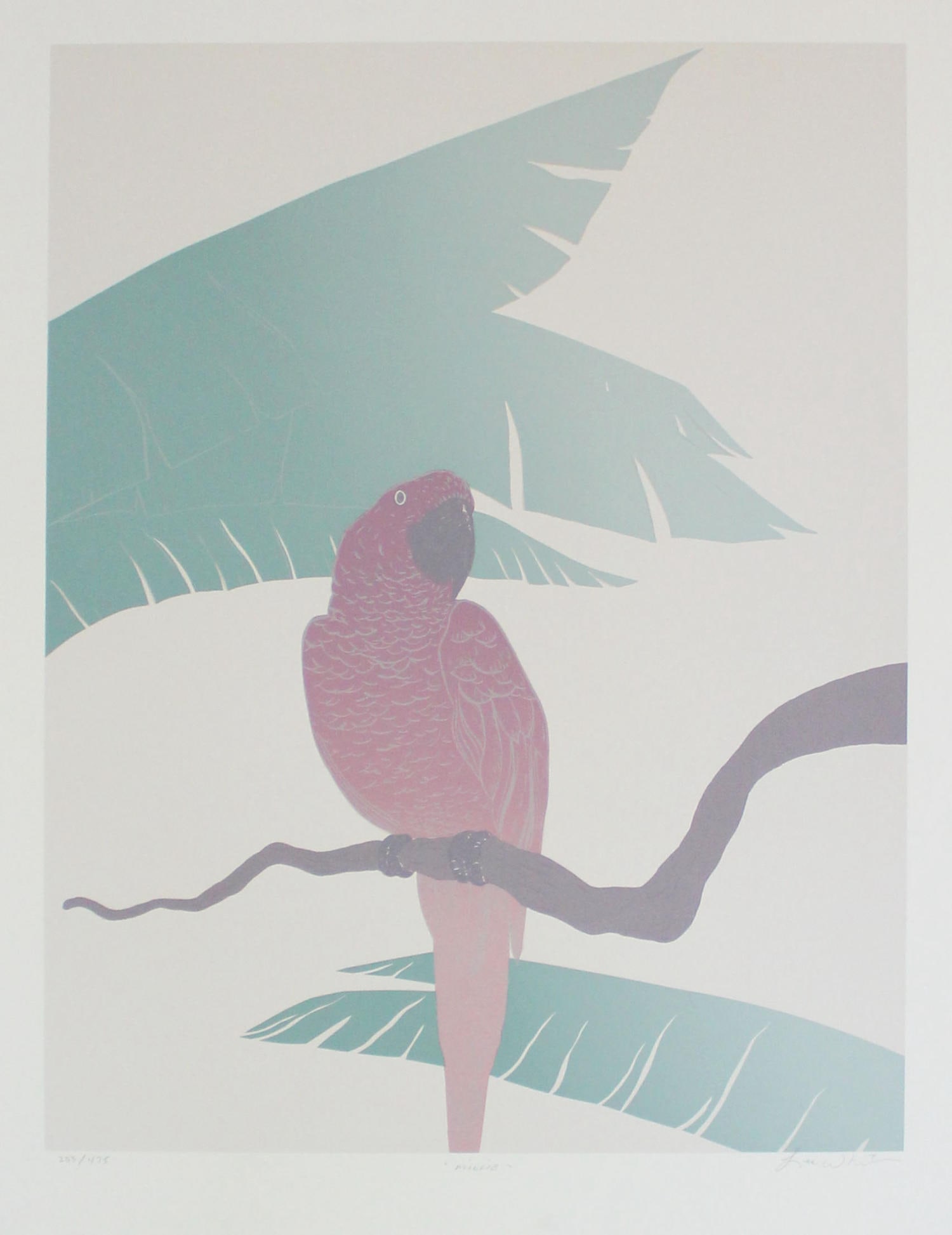 Lee White - Millie: Artist: Lee White Title: Millie Dimensions: 25in. by 32in. Edition: From the Rare Limited Edition of 475 Medium: Serigraph in Colors on Paper Condition: Excelle