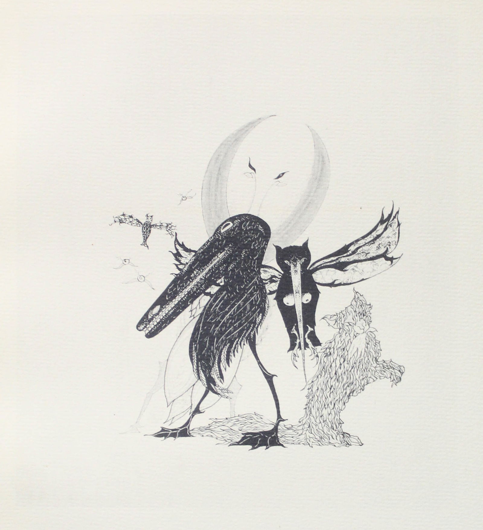 Alastair - Demons from the Temptation of St Anthony: Artist: AlastairTitle: Demons from the Temptation of St AnthonyYear: 1925Dimensions: 12 3/4 x 9 7/8 in.Edition: From the Rare Limited Edition of 975Publisher: Alfred A Knopf, New YorkSuite: Fifty