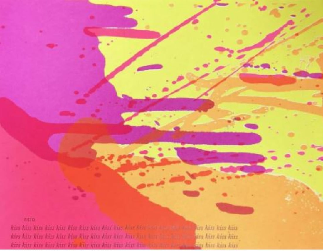 Walasse Ting - From Green Banana: Artist: Walasse TingTitle: From Green BananaYear: 1971Dimensions: 11in. by 14.5in.Edition: From the rare limited editionSuite: Green BananaMedium: Original lithograph on wove paperCondition: