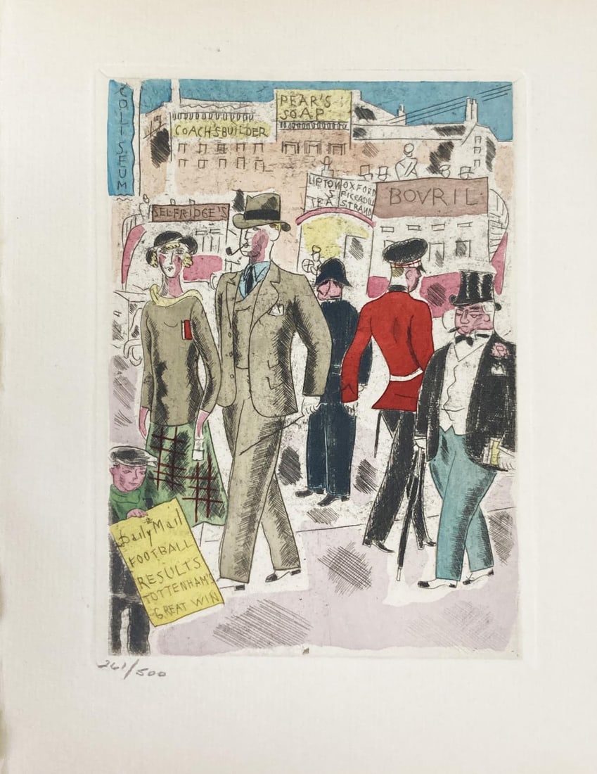 Jean Oberle - Lewis And Irene VIII: Artist: Jean OberleTitle: Lewis And Irene VIIIYear: 1925Dimensions: 7.5in. by 9.5in.Edition: From the rare limited edition of 500Publisher: Editions Emile Paul FreresSuite: Lewis and IreneMedium: