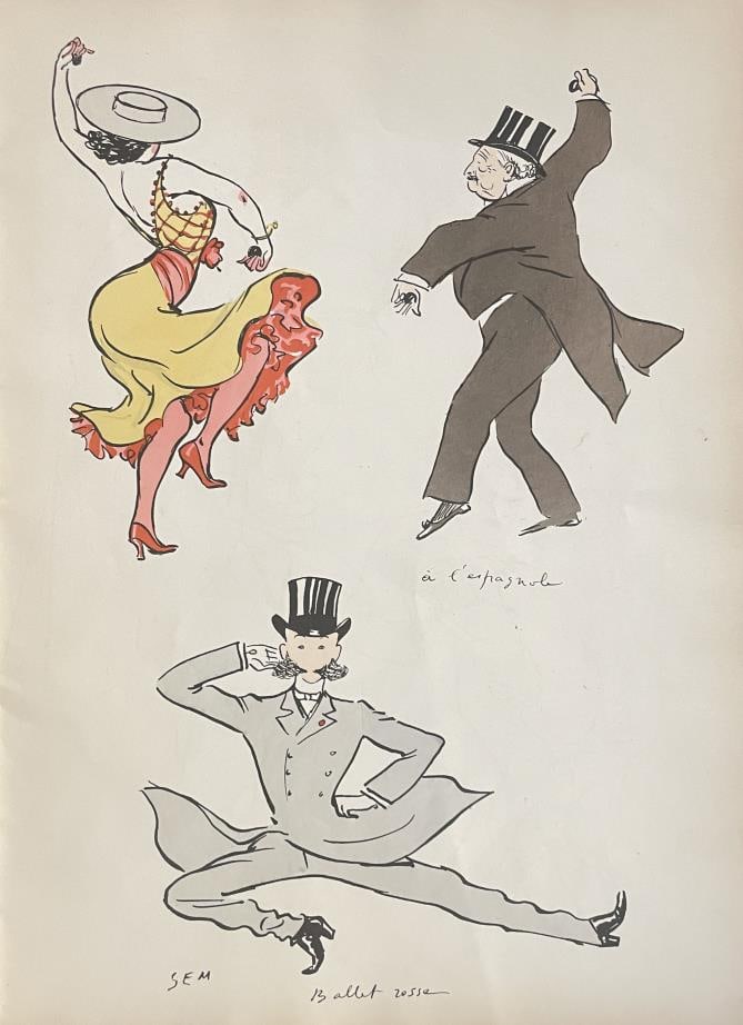 Sem (Georges Goursat) - Plate 10 From Tangoville (1 of 1)