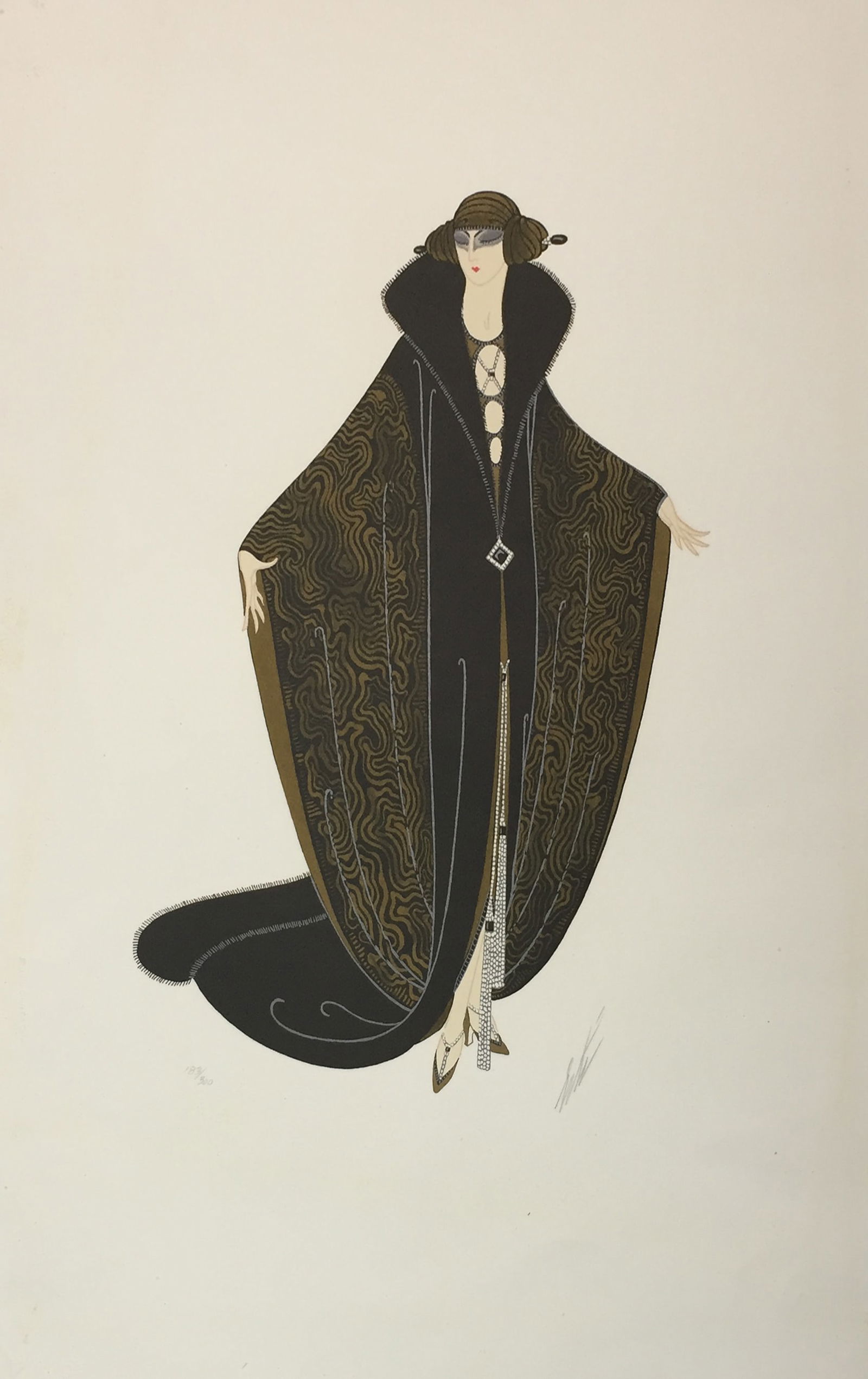 Pahnl - Head Over Heels: Artist: PahnlTitle: Head Over HeelsYear: 2022Dimensions: 8in. by 9in.Weight: 0Edition: Numbered 5 from there rare limited edition of 18Medium: Original color etching on ivory wove paperCondition: