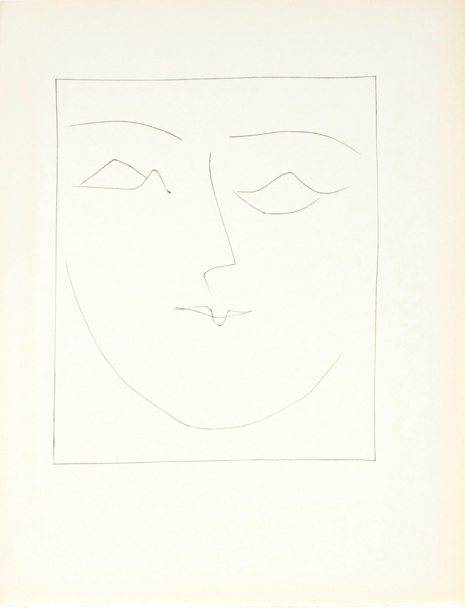 Pablo Picasso - Untitled X from "Carmen": Artist: Pablo PicassoTitle: Untitled X from "Carmen"Year: 1949Dimensions: 14in. by 10 1/4in.Edition: From the Rare Limited EditionPublisher: Lacouriere ParisSuite: CarmenMedium: Original Etching on