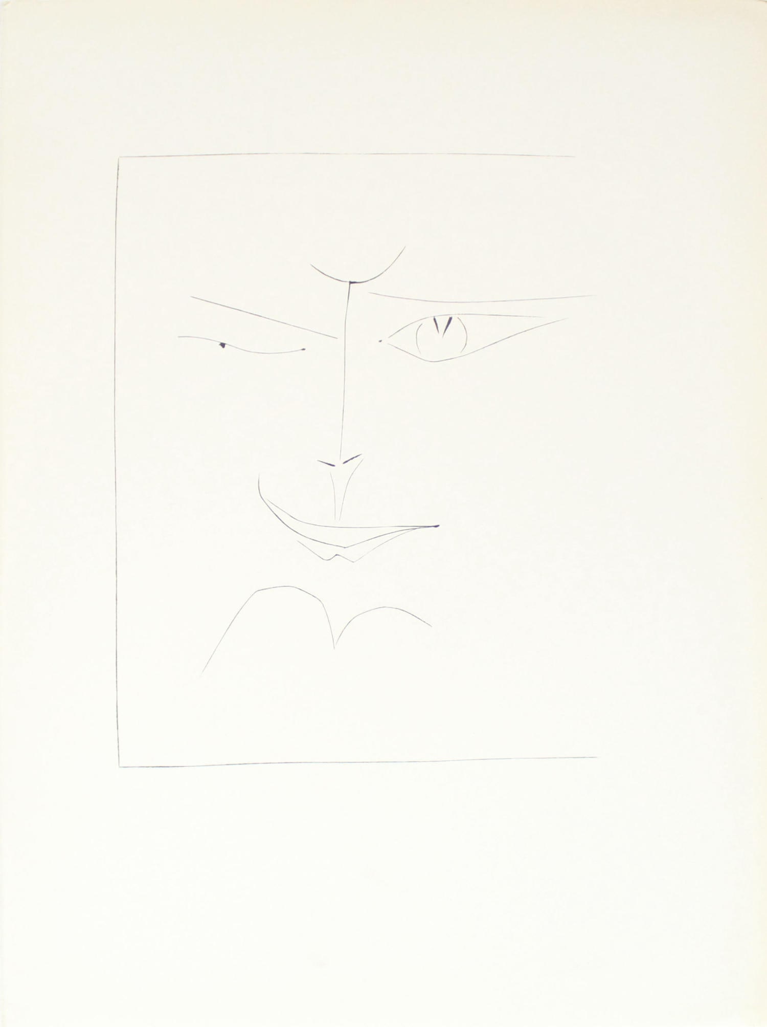 Pablo Picasso - Untitled XVI from "Carmen": Artist: Pablo Picasso Title: Untitled XVI from "Carmen" Year: 1949 Dimensions: 14in. by 10 1/4in. Edition: From the Rare Limited Edition Publisher: Lacouriere P