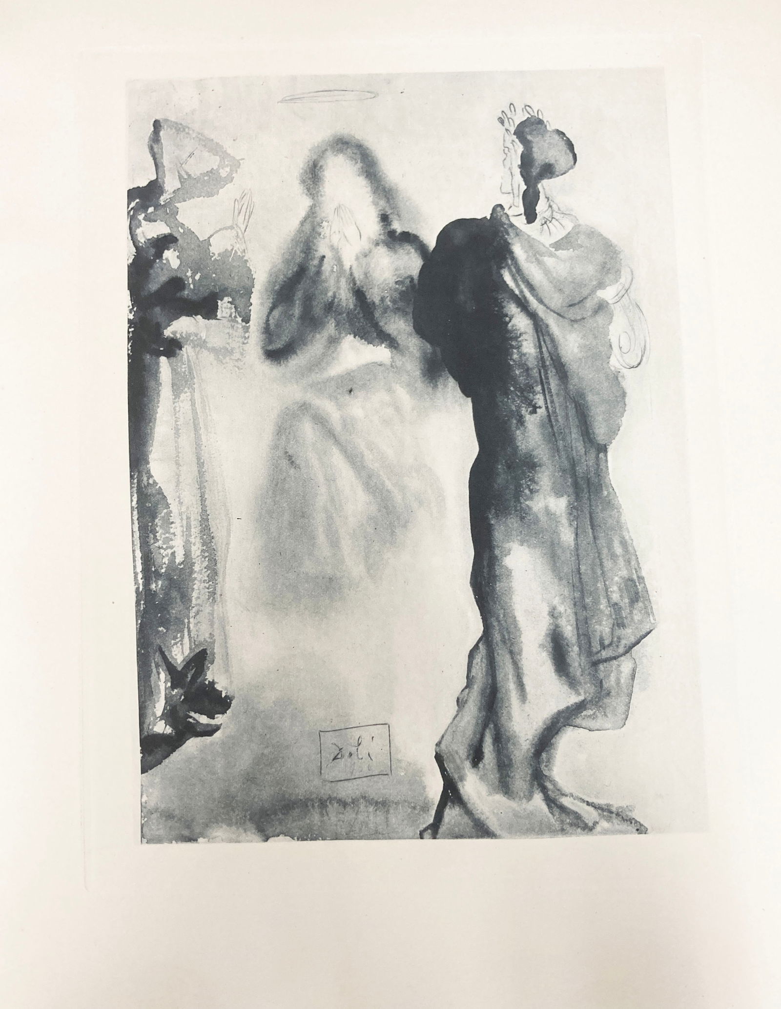 Salvador Dali - The Ciel of Venus: Artist: Salvador Dali Title: The Ciel of Venus Year: 1964 Dimensions: 10.25in. by 13in. Edition: From the rare limited edition of 165 in blue/gray Publisher: Le