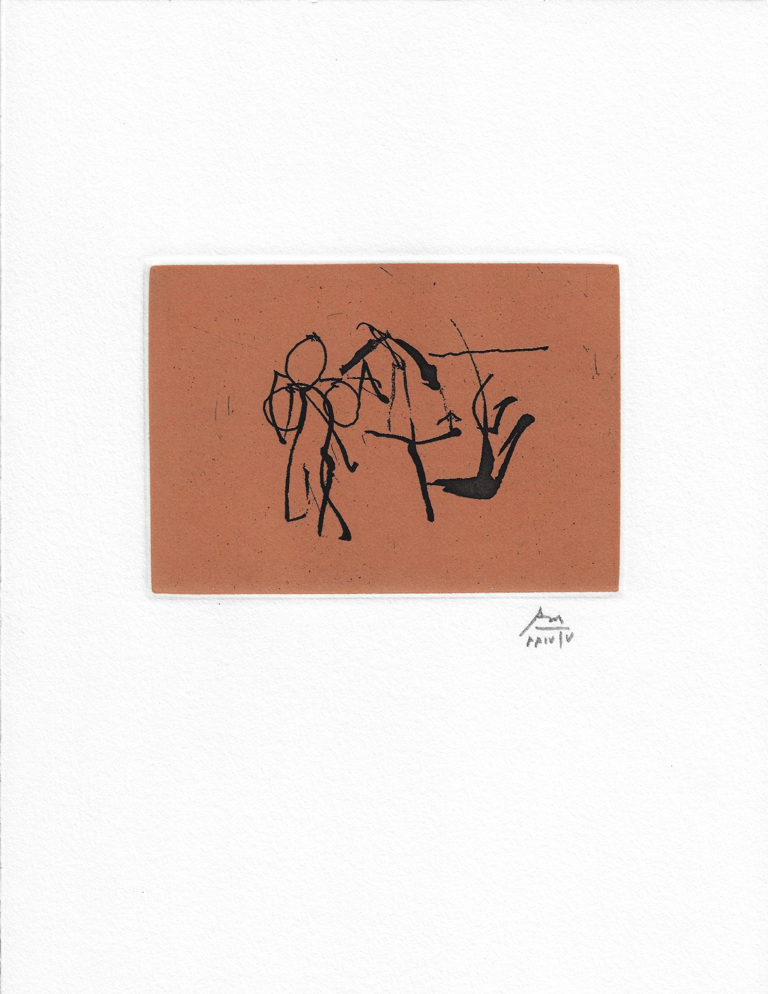 Robert Motherwell - The Streets - Episode X (Wandering Rocks): Artist: Robert MotherwellTitle: The Streets - Episode X (Wandering Rocks)Year: 1988Dimensions: 13 x 10 in.Edition: IV from the limited Printer's Proof edition of V, aside from the edition of