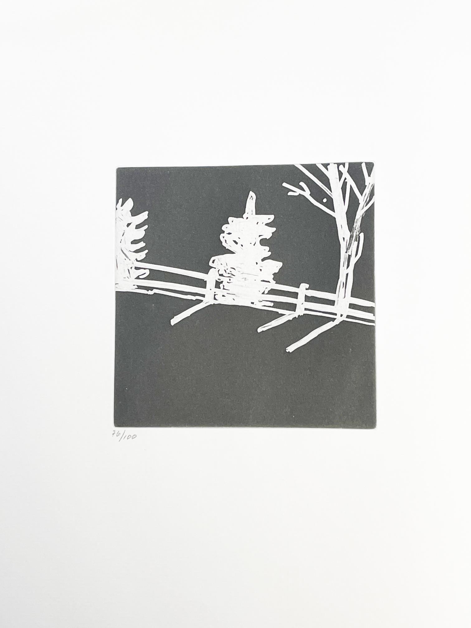 Alex Katz - Never Happened: Artist: Alex Katz Title: Never Happened Year: 2005 Dimensions: 9in. by 12in. Edition: From the rare limited edition of 100 Publisher: Arion Press Sui