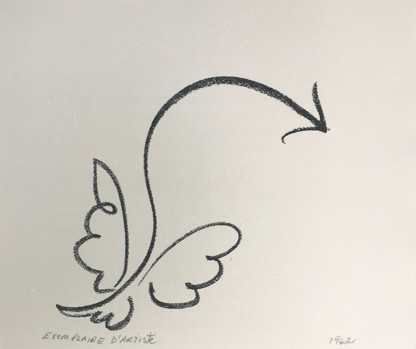 Pablo Picasso - Untitled III from "Cocteau, Jean; Picasso de 1916 a 1961": Artist: Pablo Picasso Title: Untitled III from "Cocteau, Jean; Picasso de 1916 a 1961" Year: 1962 Dimensions: 11 x 8 1/2 in. Edition: An Exemplaire d'artiste seperate from the