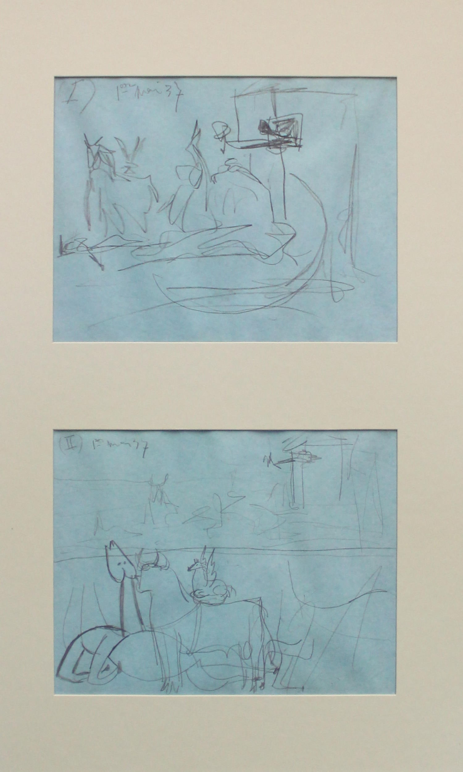 Pablo Picasso (After) - Study for Guernica 14: Comes with Letter of authenticity and guaranteed in perpetuity