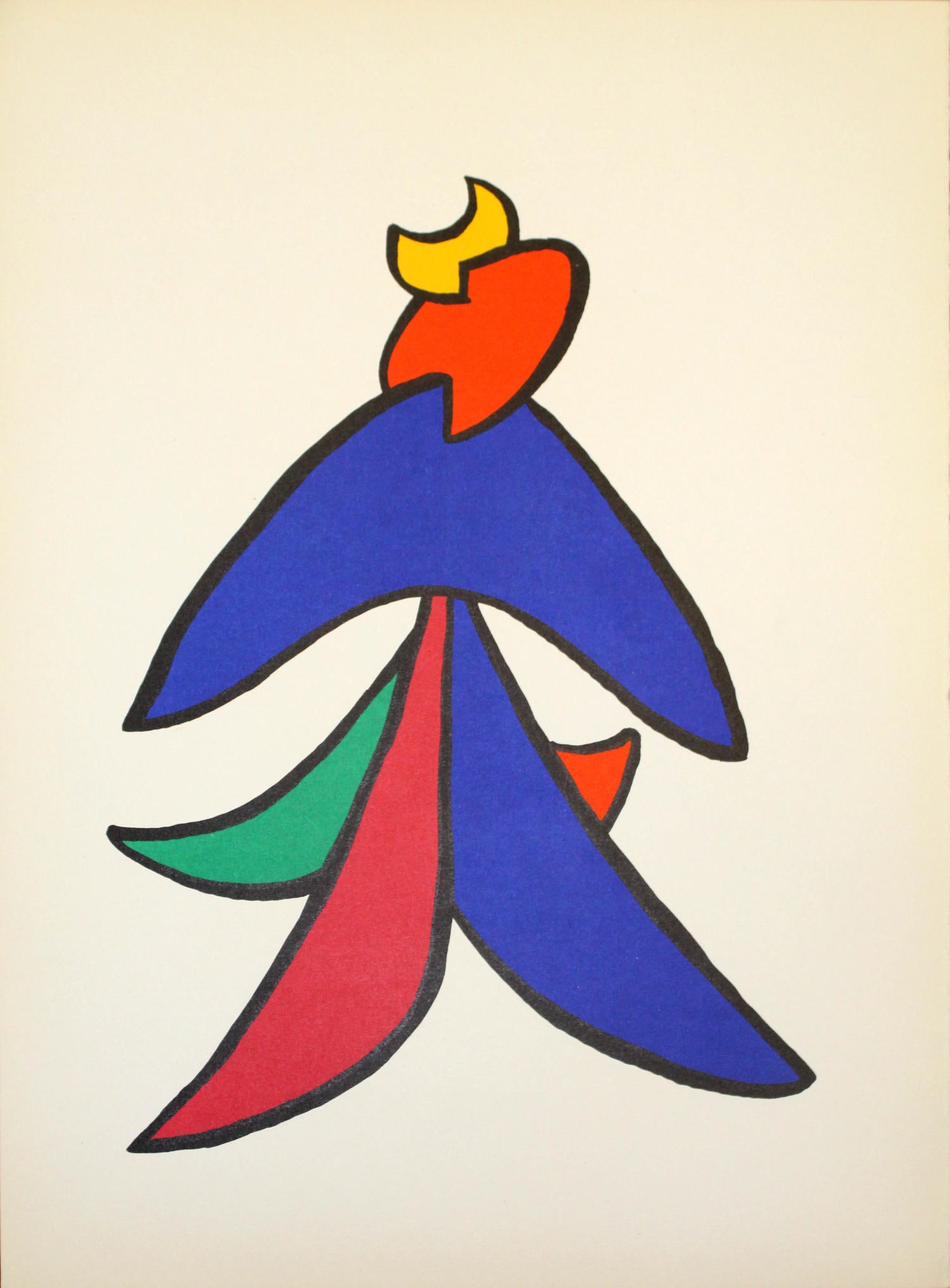 Alexander Calder - Untitled: Artist: Alexander CalderTitle: UntitledYear: 1963Dimensions: 11in. by 15in.Edition: From the rare limited editionPublisher: Maeght ParisSuite: Derriere le MiroirMedium: Original lithograph on
