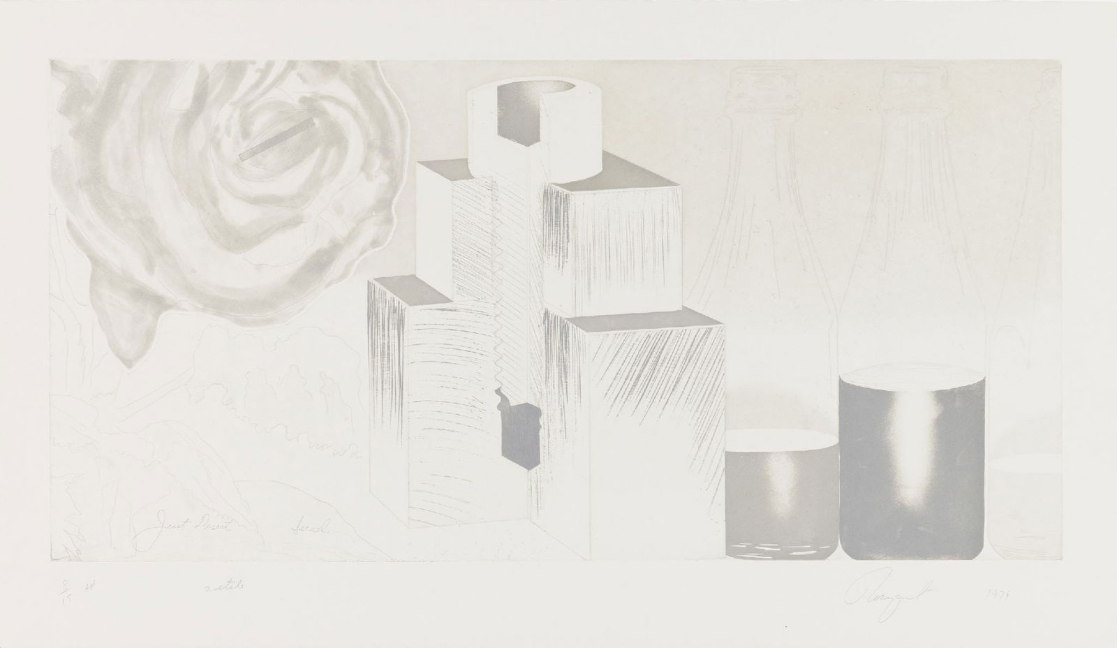 James Rosenquist - Just Desert (2nd State) (1 of 1)