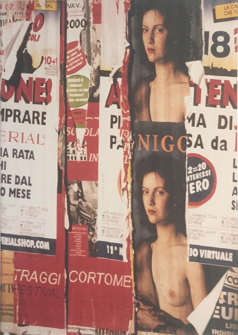 Tulsky - Posters (Florence Italy): Artist: Tulsky Title: Posters (Florence Italy) Year: 2000 Dimensions: 24in. by 20in. Edition: From the Rare Limited AP Edition Medium: Original Photograph <