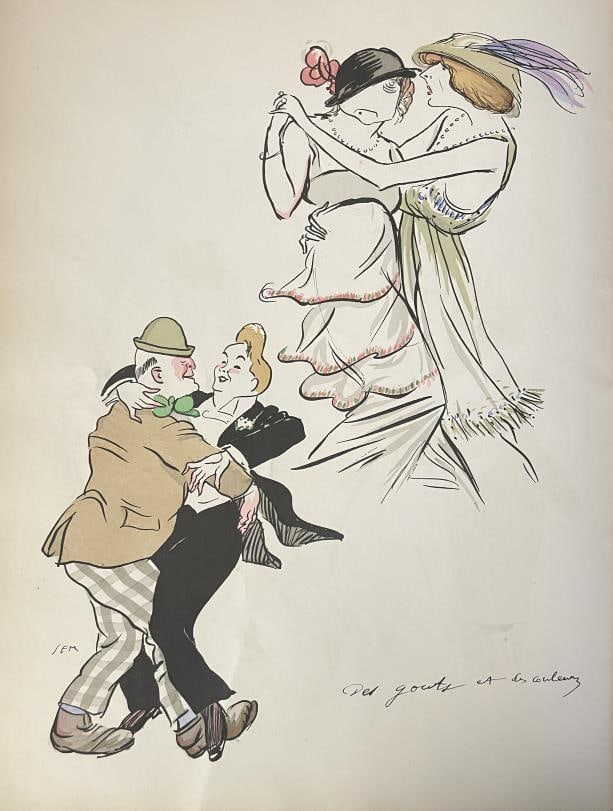 Sem (Georges Goursat) - Plate 11 From Tangoville (1 of 1)