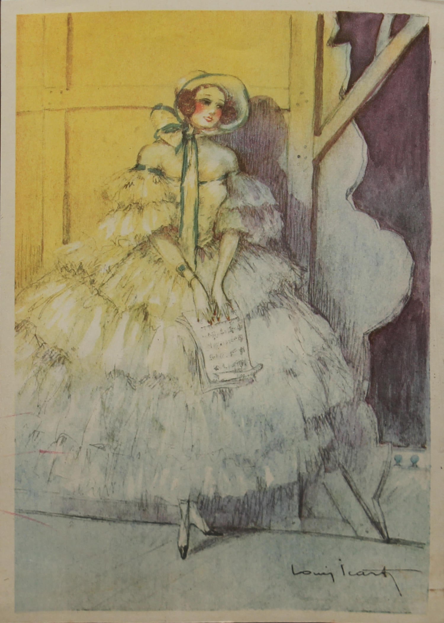 Louis Icart - In the Wings (1 of 1)