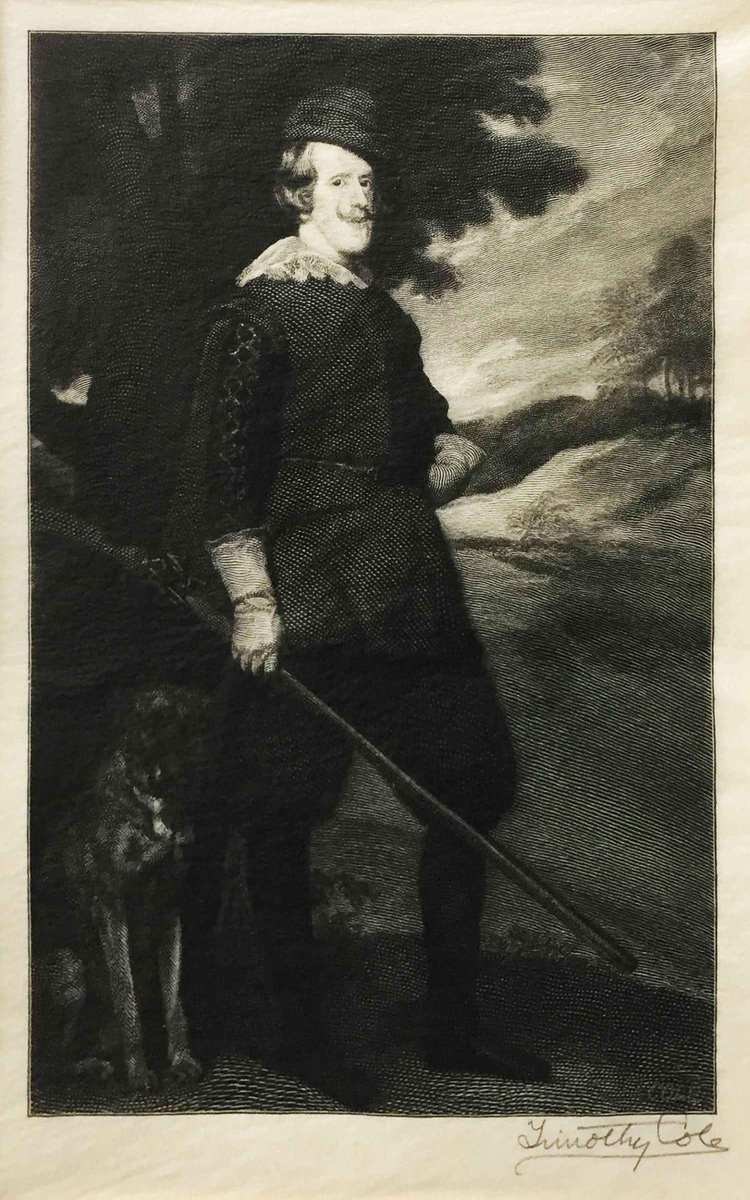 Timothy Cole (Afer Velazquez) - Philip IV as a Hunter (1 of 1)