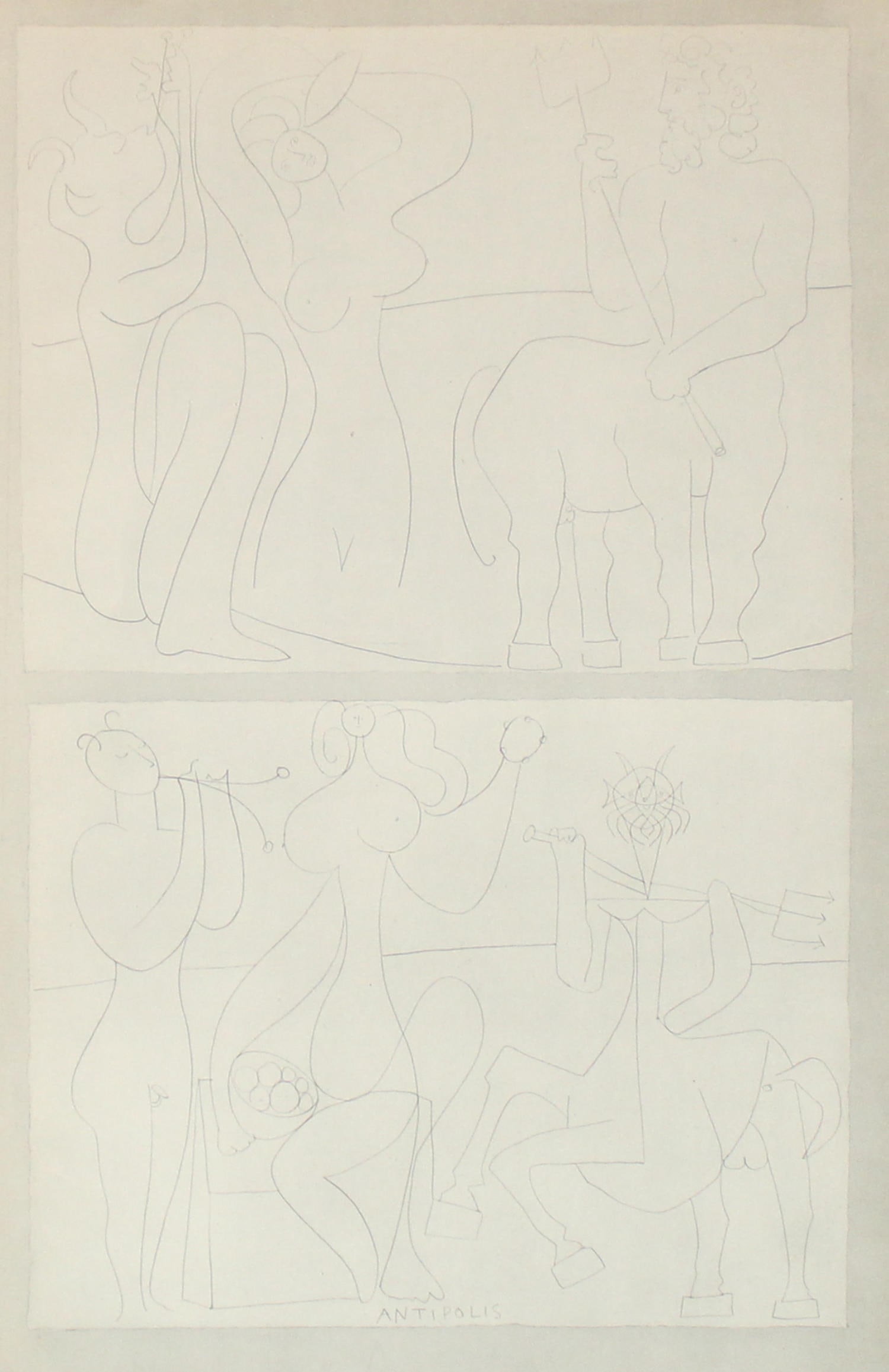 Pablo Picasso - Untitled (Antipolis I) (1 of 1)