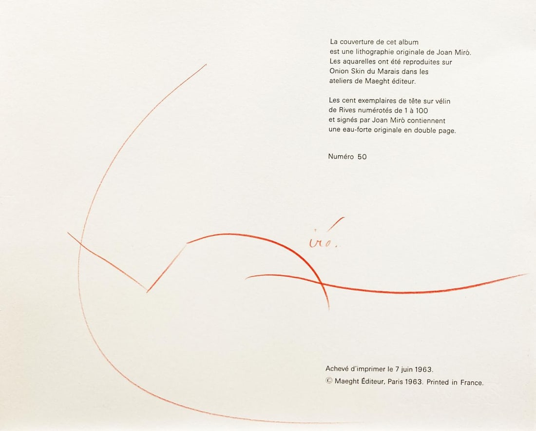 Joan Miro - Untitled - 3