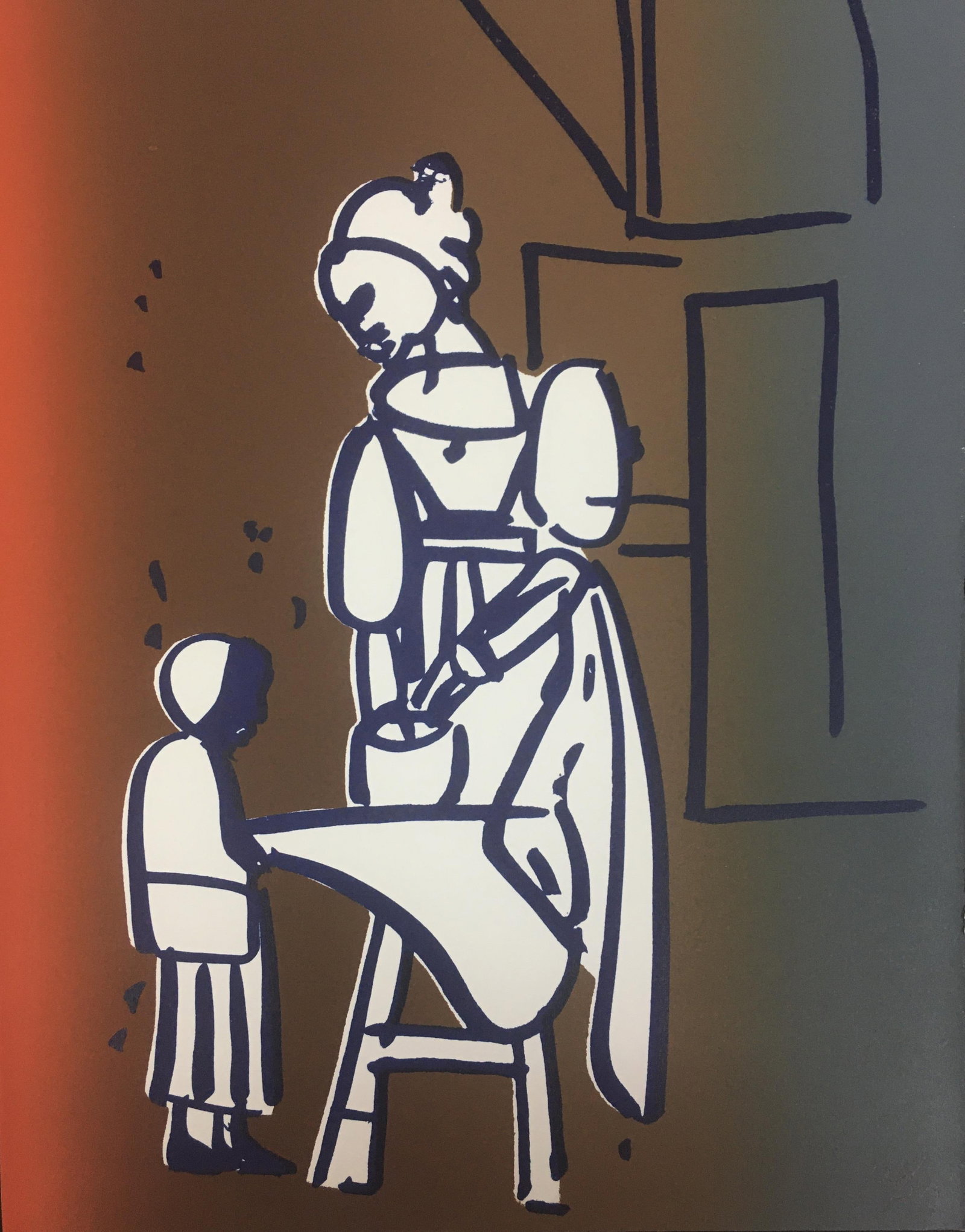 Romare Bearden - Untitled Lithograph II from "Caribbean Poetry": Artist: Romare BeardenTitle: Untitled Lithograph II from "Caribbean Poetry"Year: 1983Dimensions: 12in. by 9.5in.Edition: From the rare limited edition of 275Publisher: Limited Editions ClubSuite: The