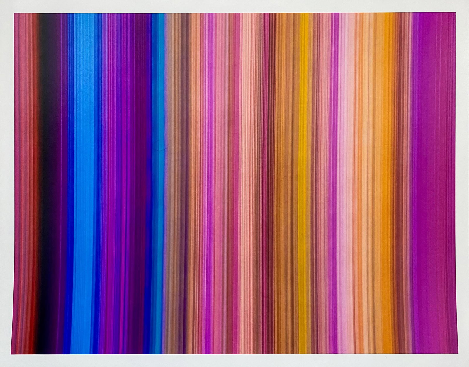 Matthew Steinberg - Lines II: Artist: Matthew Steinberg Title: Lines II Year: 2020 Dimensions: 11in by 14in Edition: One-of-a-kind Original Photograph Medium:C-Type Photographic print Condition: Excellent Signature: Hand Signed,