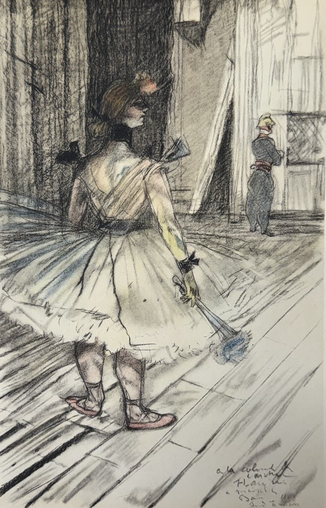 Henri de Toulouse-Lautrec (After) - Untitled Lithograph from ""The Circus"": Artist: Henri de Toulouse-Lautrec (After)Title: Untitled Lithograph from ""The Circus""Year: 1952Dimensions: 8 1/2 x 12 in.Edition: From the Edition of 1500Publisher: Andre Sauret, Mourlot