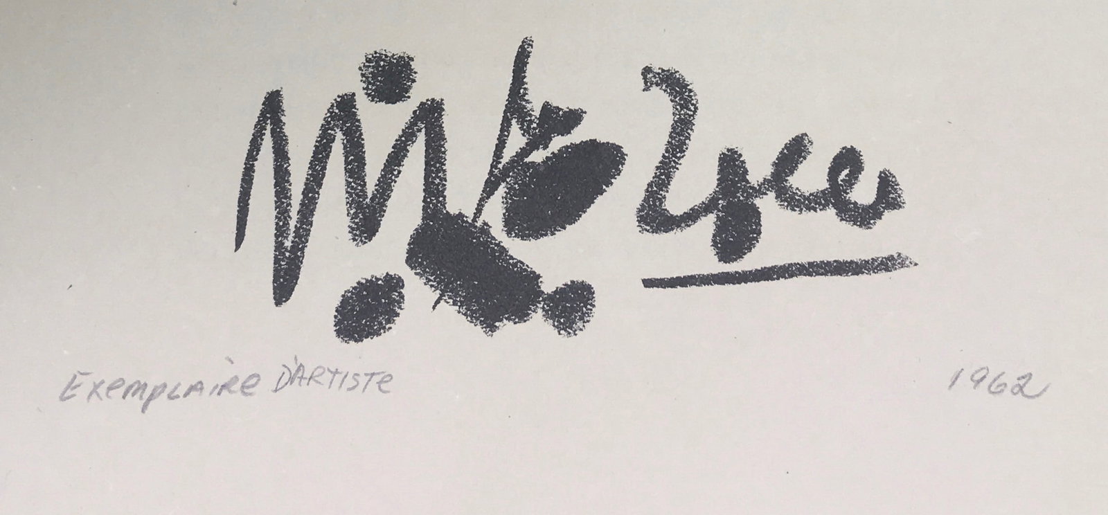 Pablo Picasso - Untitled XII from "Cocteau, Jean; Picasso de 1916 a 1961": Artist: Pablo PicassoTitle: Untitled XII from "Cocteau, Jean; Picasso de 1916 a 1961"Year: 1962Dimensions: 7 x 5 1/2 in.Edition: An Exemplaire d'artiste seperate from the rare limited