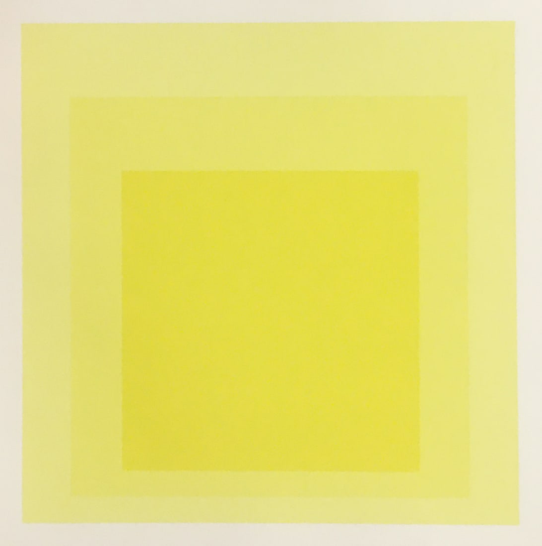 Josef Albers - Homage to the Square (Between the Lines) 1968 (1 of 1)