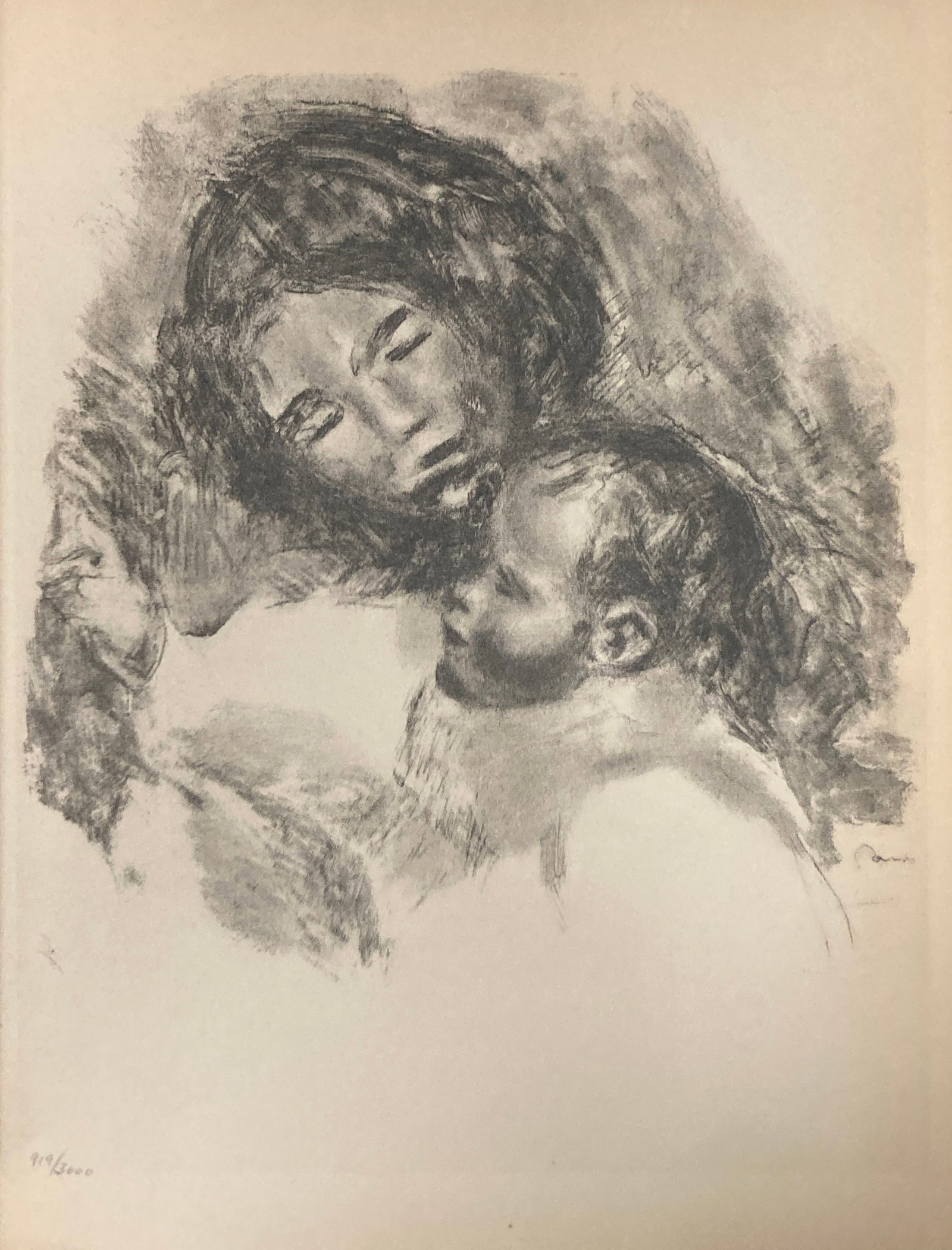 Pierre-Auguste Renoir (After) - Maternite: Artist: Pierre-Auguste Renoir (After)Title: MaterniteDimensions: 13in. by 10in.Edition: From the rare limited edition of 3000Publisher: Editions Du LivreSuite: Les LithographiesMedium: Lithograph on