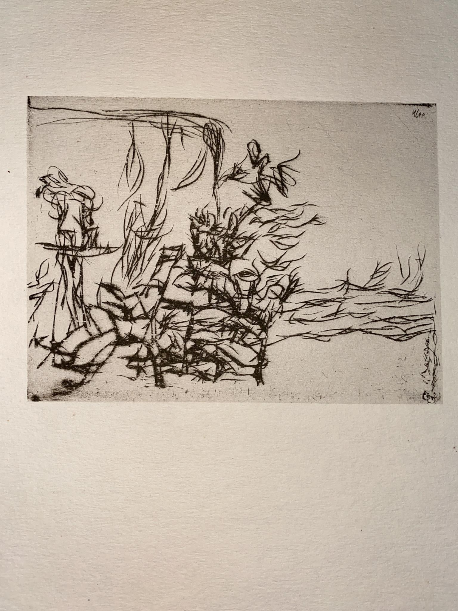 Paul Klee - Pergola: Artist: Paul Klee Title: Pergola Year: 1947 Dimensions: 9in. by 12in. Edition: from the rare limited edition of 2000 Publisher: The Museum Of Modern Art New Yor