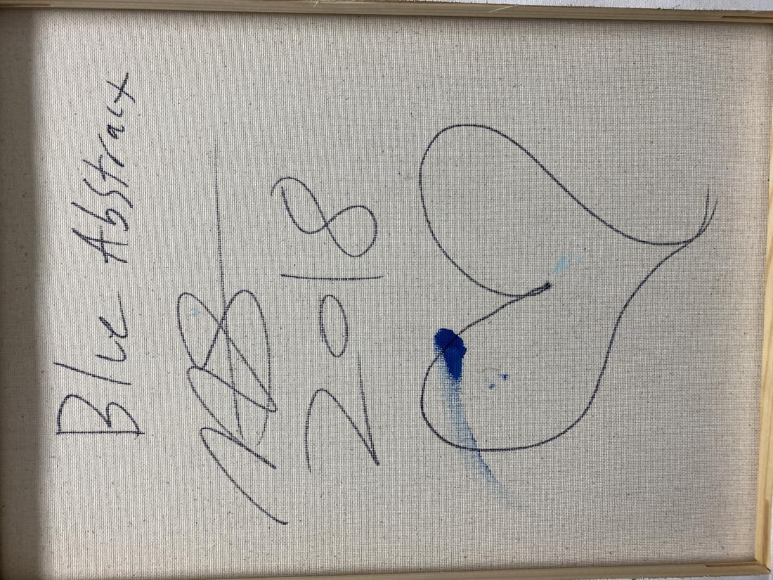 Matthew Steinberg - Blue Abstract - 2