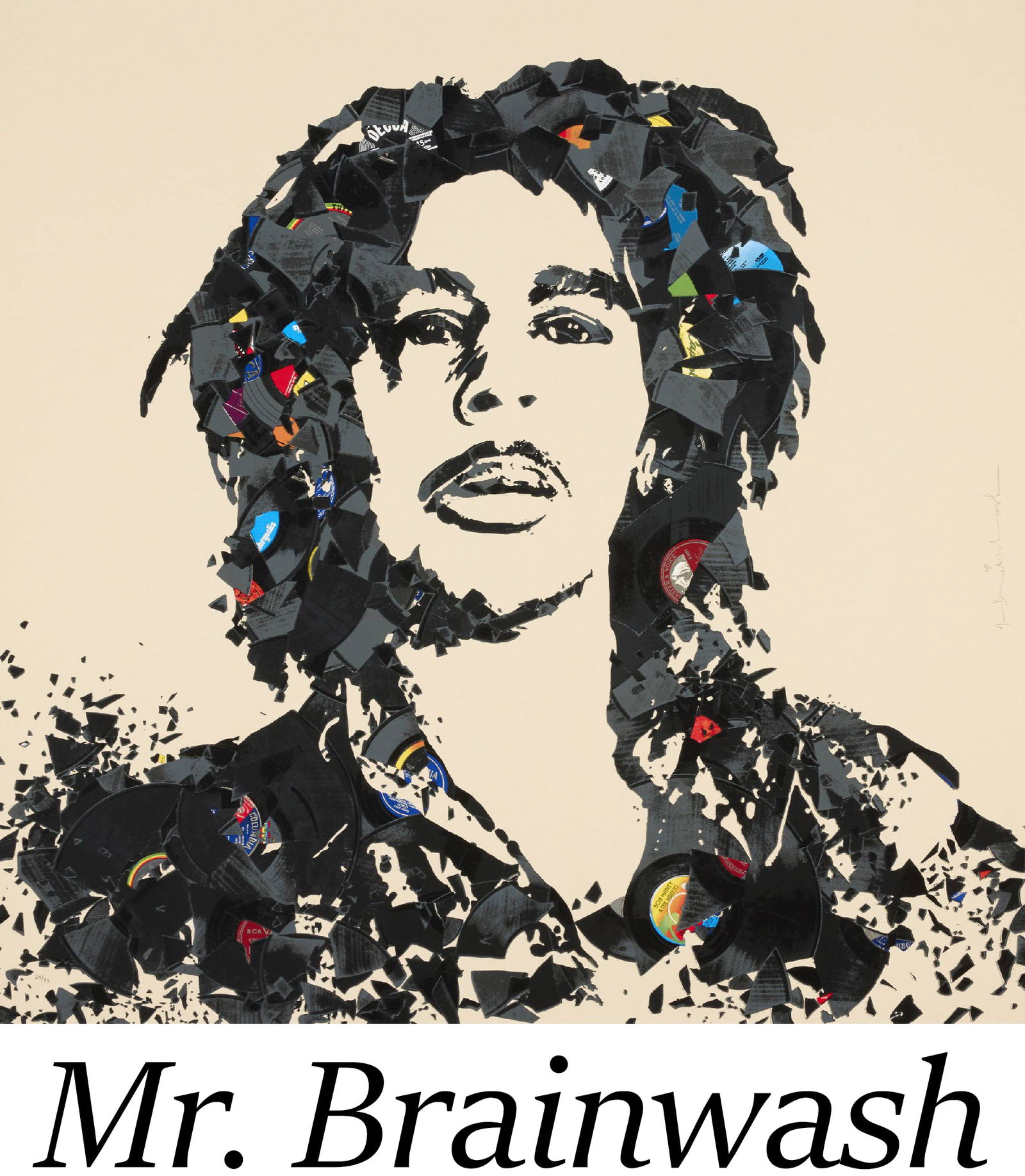 Mr. Brainwash - Songs of Freedom: Artist: Mr. BrainwashTitle: Songs of FreedomYear: 2020Dimensions: 45 x 45 in.Edition: from the limited edition of 75Medium: Screenprint on archival art paperCondition: ExcellentSignature Details: