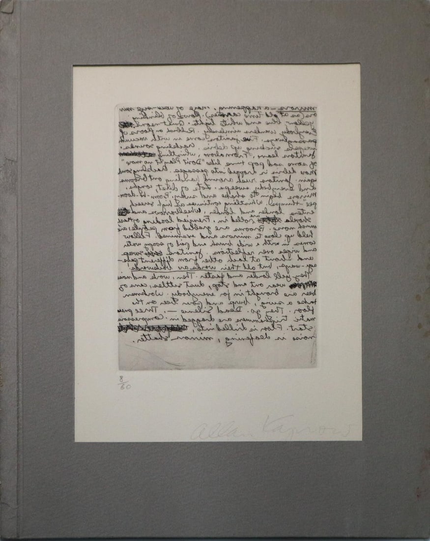 Allan Kaprow - Untitled - 2