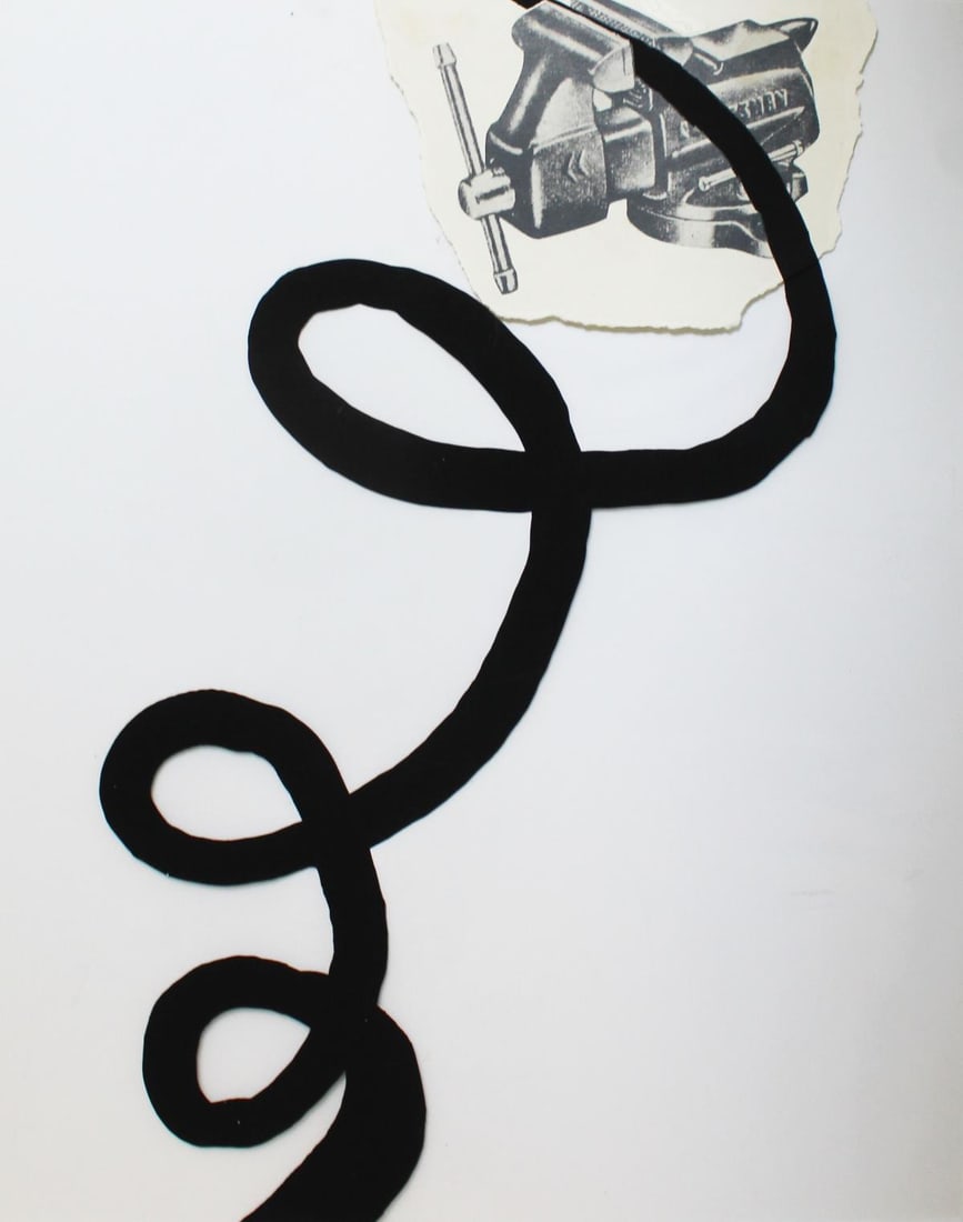 Jim Dine - Tool Box V: Artist: Jim DineTitle: Tool Box VYear: 1966Dimensions: 18 3/4in. by 23 3/4in.Edition: From the rare limited edition of 150Publisher: Editions Alecto LondonSuite: A Tool BoxMedium: Screenprint in