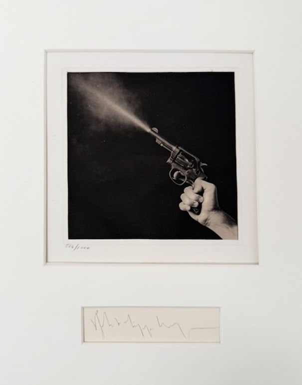 Robert Mapplethorpe - Untitled from ""A Season in Hell"" Signature attached on a separate sheet: Artist: Robert Mapplethorpe Title: Untitled from ""A Season in Hell"" Signature attached on a separate sheet Year: 1986 Dimensions: 4 3/4 x 4 3/4 in. Edition: From the limited