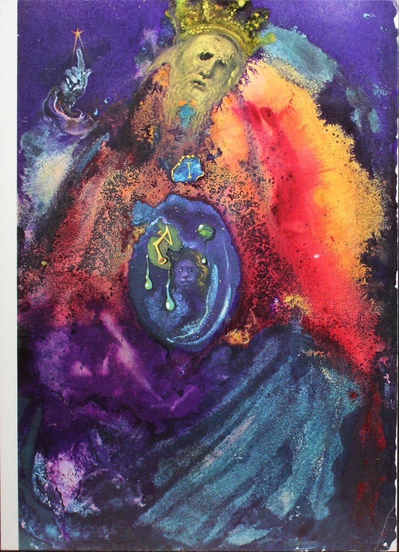 Salvador Dali - Vanitas Vanitatum: Artist: Salvador Dali Title: Vanitas Vanitatum Year: 1969 Dimensions: 19.5in. by 14.25in. Edition: From the rare limited edition of 1499 Publisher: Rizzoli Editions Milan<