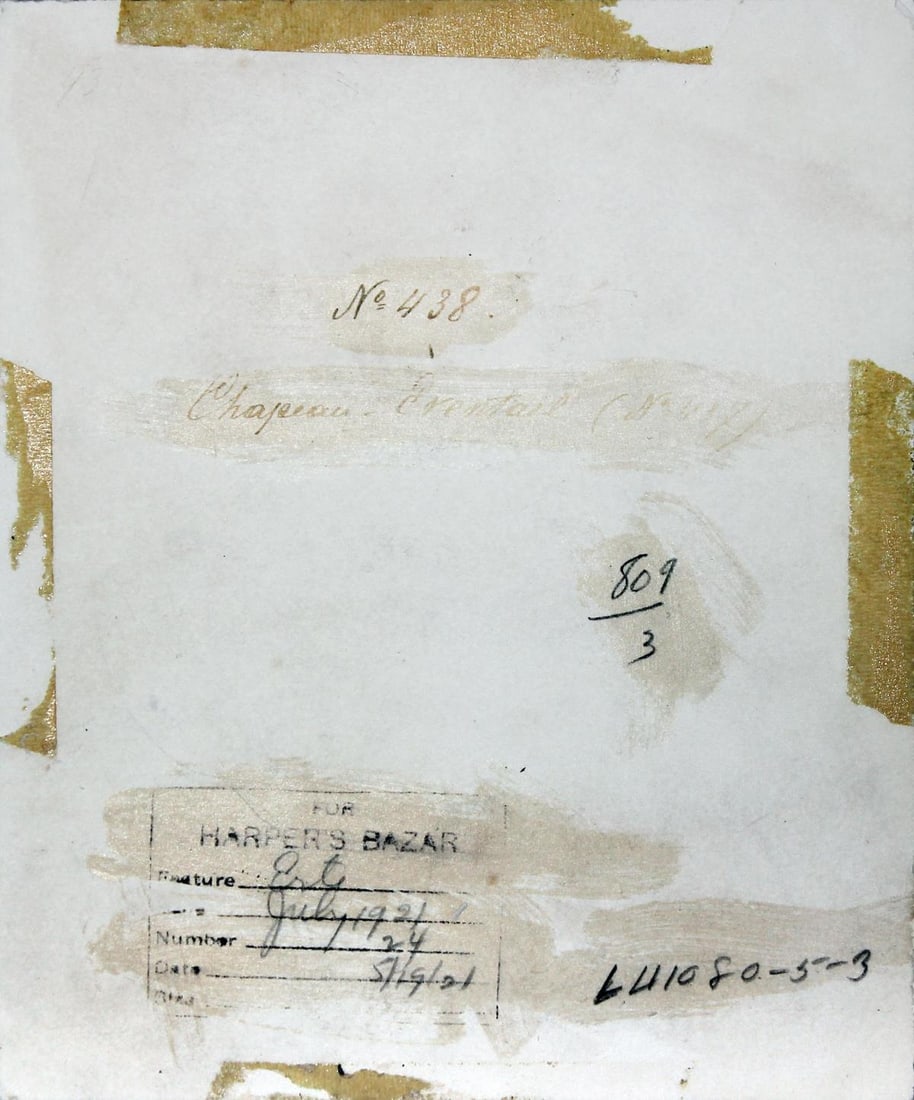 Erte - Chapeau Eventail - 3