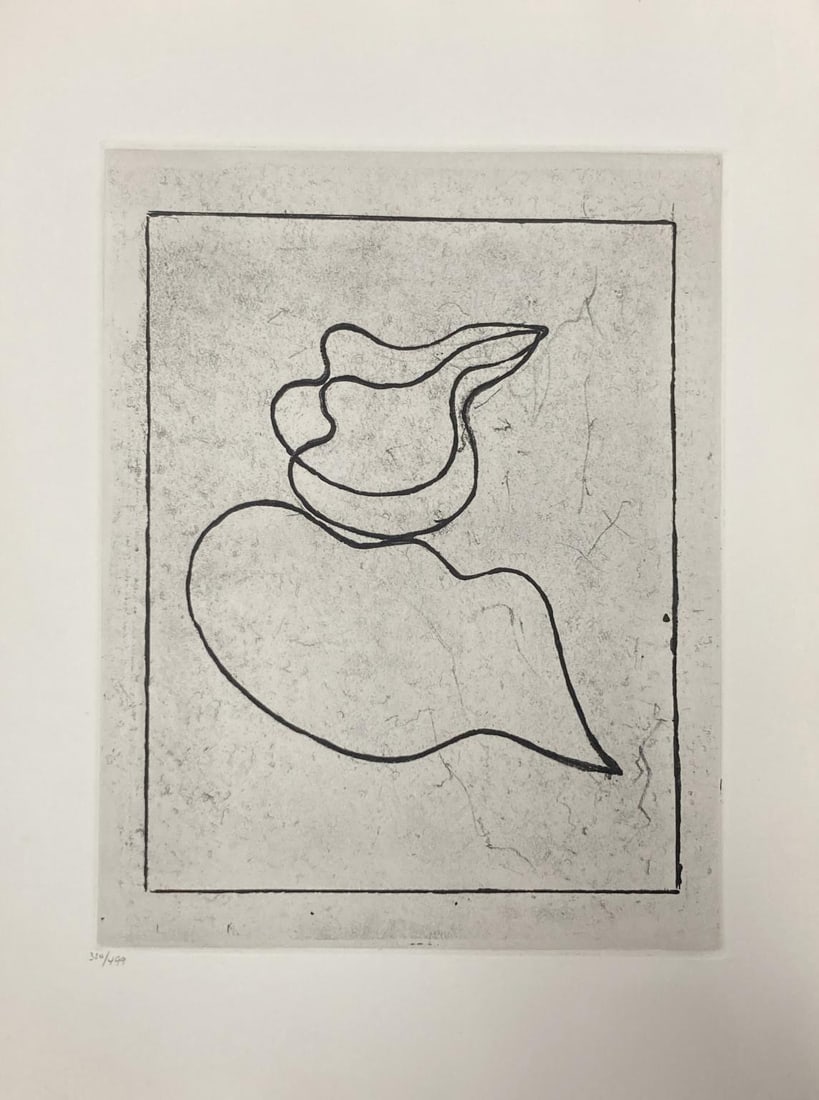Jean Arp - Untitled II: Artist: Jean Arp Title: Untitled II Year: 1960 Dimensions: 15in. by 11in. Edition: From the rare limited edition of 499 Publisher: La Rose Des Vents