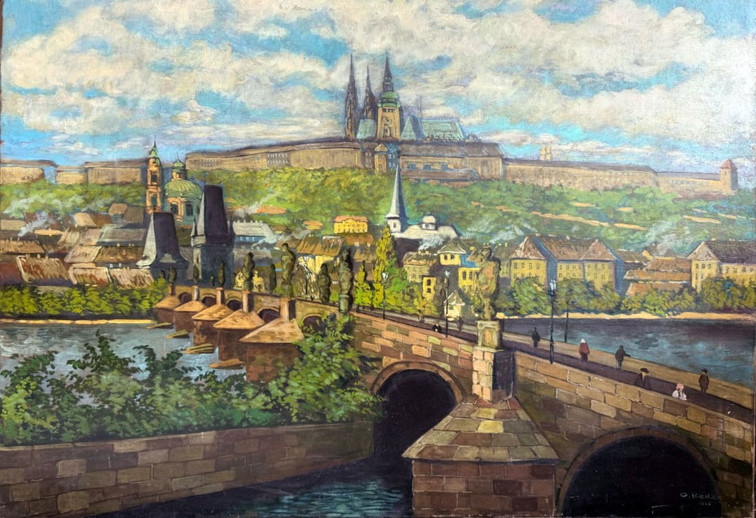 Unknown Artist - Untitled: Artist: Unknown Artist Title: Untitled Dimensions: 39 1/2 x 28 in. Edition: One-of-a-Kind Painting Medium: Oil Paint on Canvas Condition: Excellent