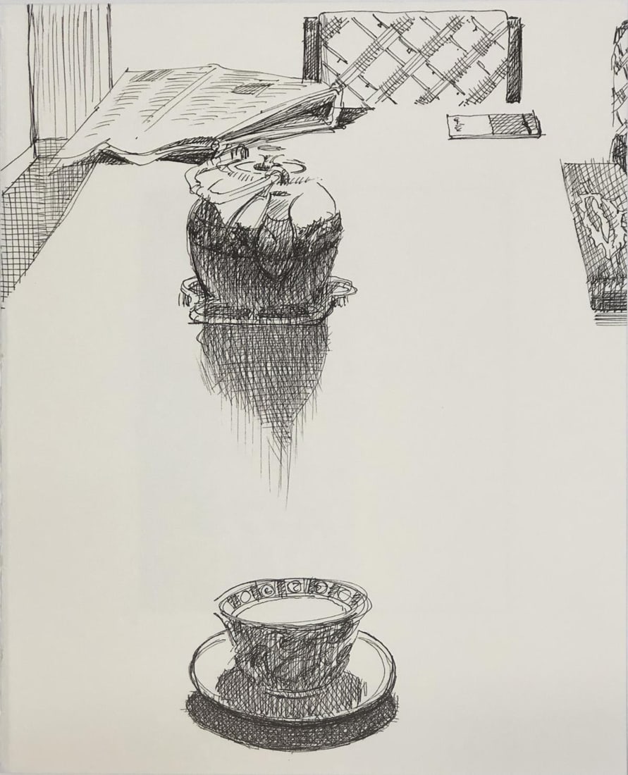 Wayne Thiebaud - Sketchbook 5: Artist: Wayne Thiebaud Title: Sketchbook 5 Year: 1987 Dimensions: 8 1/2in. by 11in. Edition: Numbered from the rare limited edition of 100 Publisher: Abrams New
