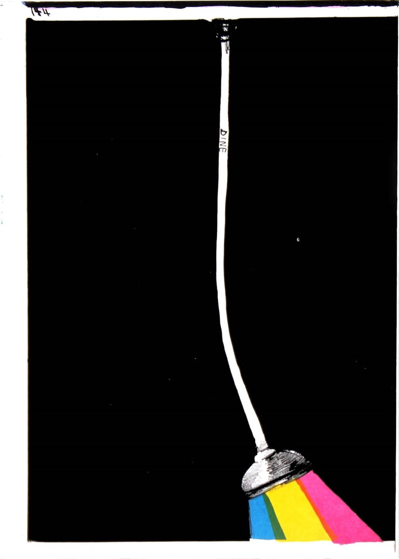 Jim Dine - Untitled from "One Cent Life": Artist: Jim Dine Title: Untitled from "One Cent Life" Year: 1964 Dimensions: 16.25in. by 11.5in. Edition: From the rare limited edition of 2000 Publisher: E.W.Kornfeld Bern